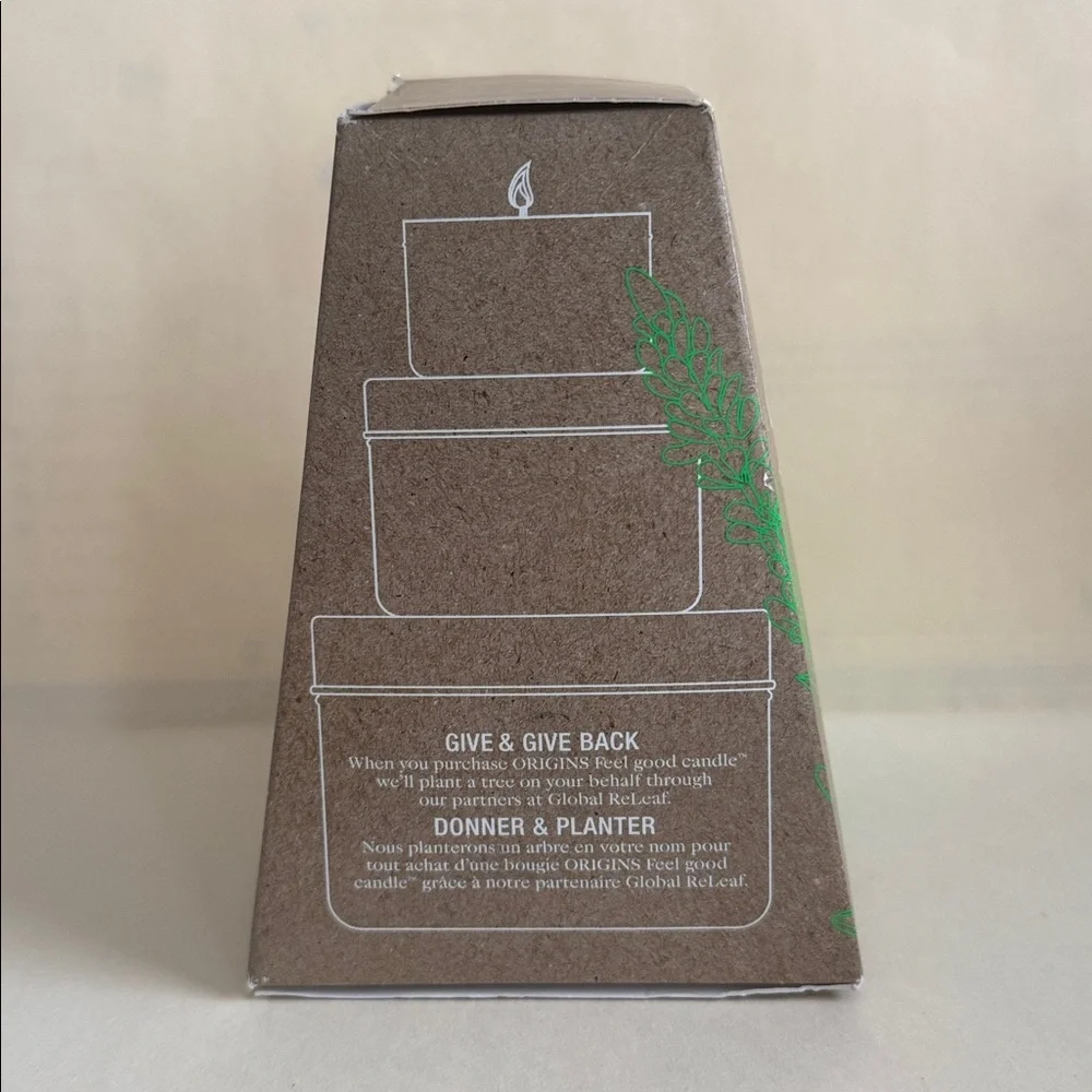 ORIGINS Tree’s A Crowd Lavender Sage Cypress Candle Set $35 NIB